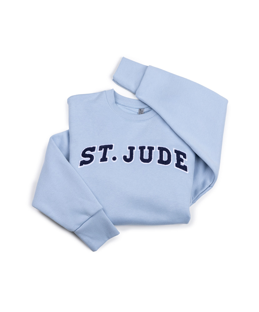 Primary image St. Jude Ladies Crop Sweatshirt